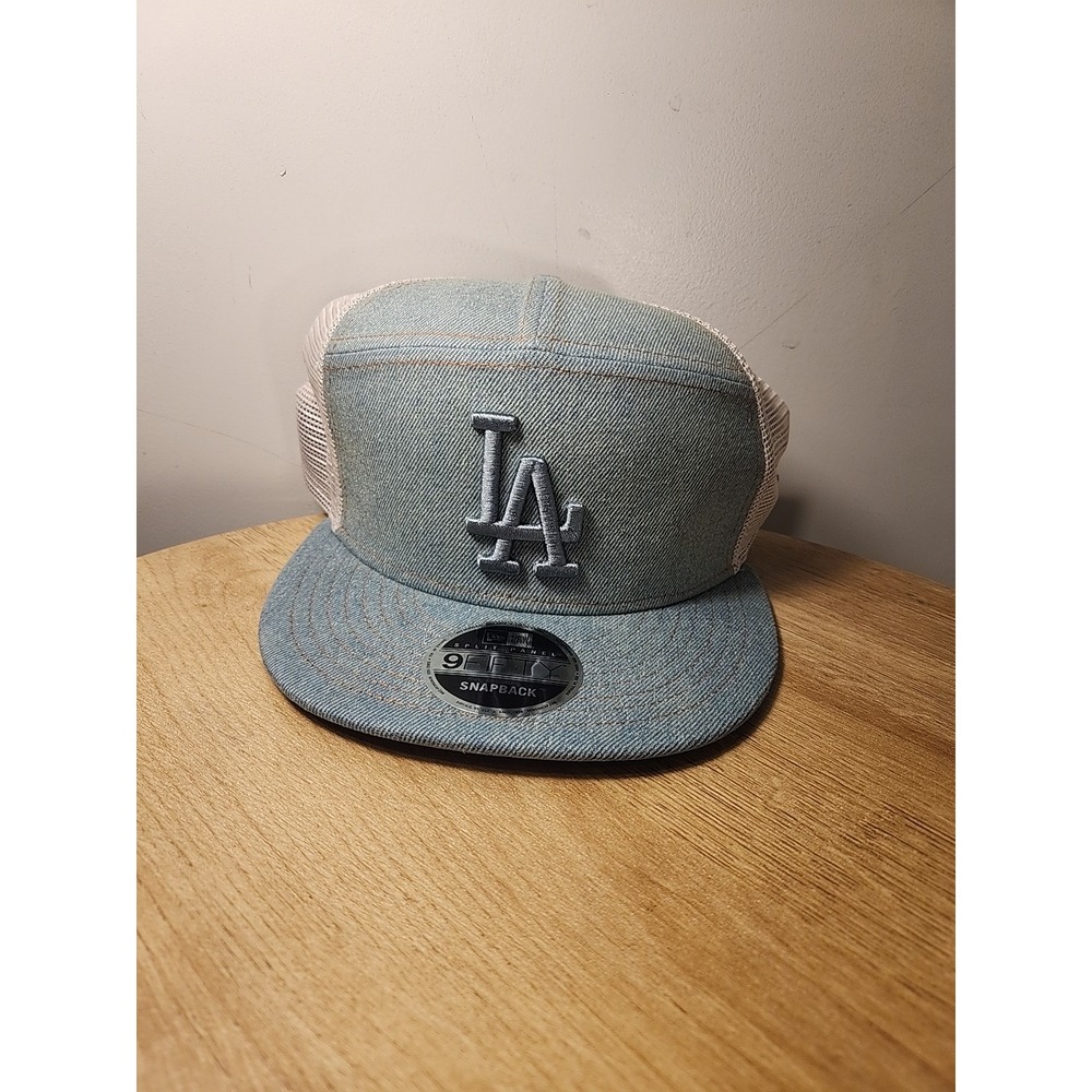 Denim Los Angeles Dodgers New Era‎ Trucker 950 9FIFTY Adult Snapback Hat